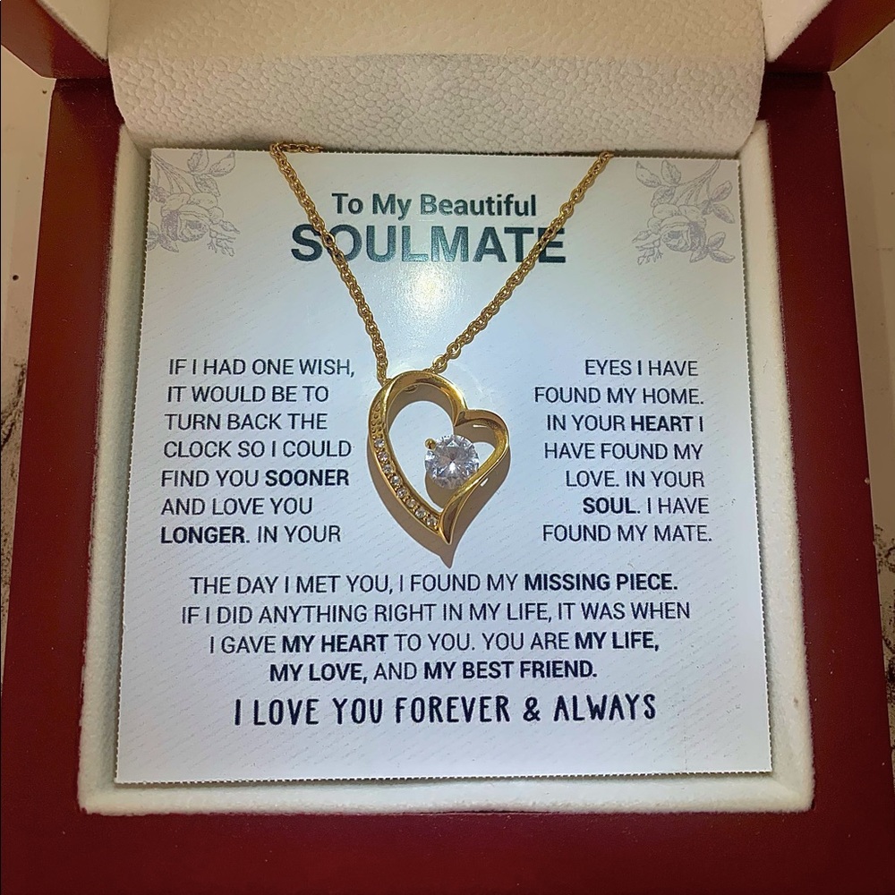 Soulmate Necklace Gift